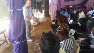 Brian Balster teaching in Kenya