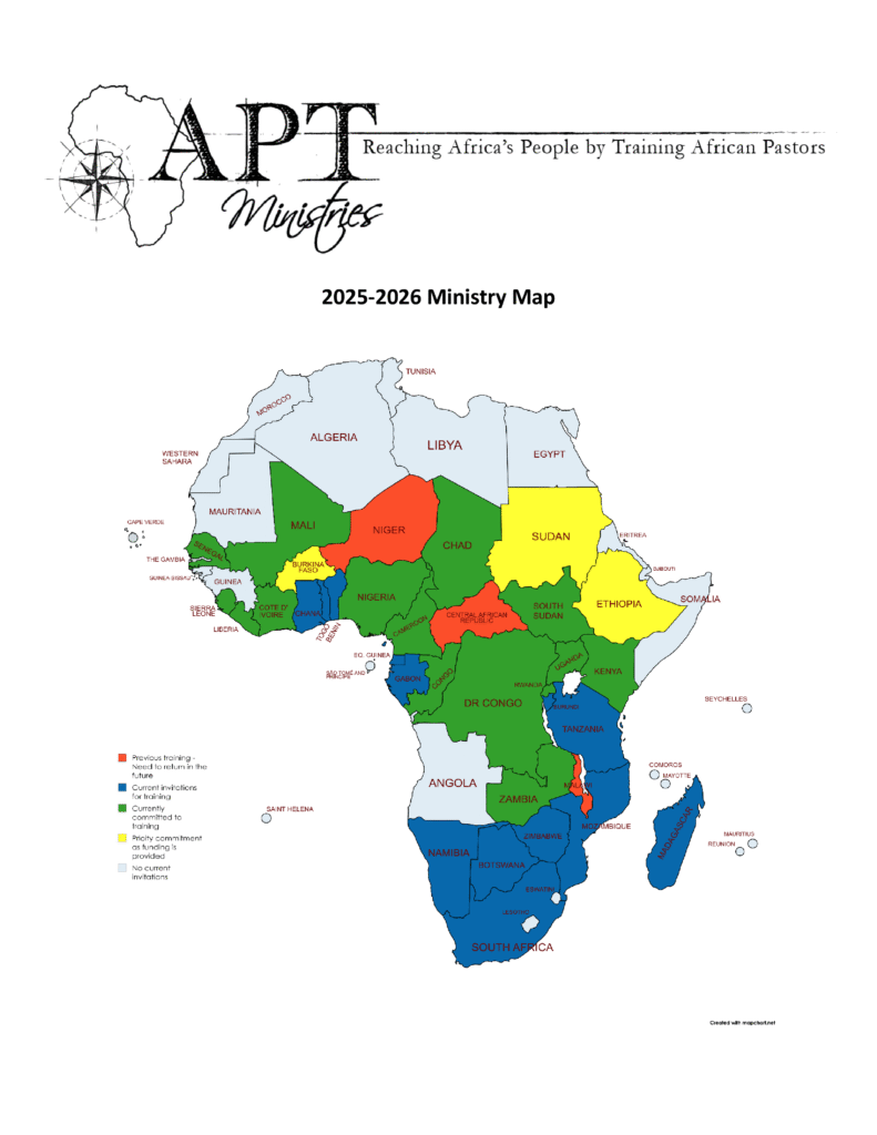 APT Ministries Map